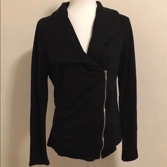 Mossimo asymmetrical zipper long sleeves - Picture 1 of 4